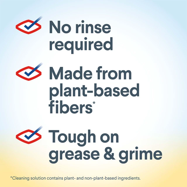 Alt view image 3 of 7 - Clorox Free & Clear Cleaning Wipes, Light Lemon Scent, 75 Count, 3 Pack