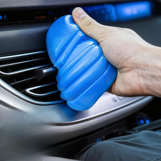 Main image of Car Cleaning Gel Car Clean Detailing Putty, Universal Car Interior Cleaner Slime, Car Putty Auto Detailing Tools Accessories, Dust Remover Perfect Cleaning Kit Supplies, Gifts for Men Women-5.6oz