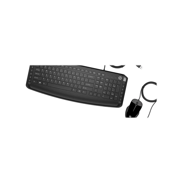 Alt view image 5 of 7 - Pavilion Wired Keyboard and Mouse 200 (Black) - USB-A Plug-and-Play - Full-Sized Keyboard with Numeric Keypad, Enhanced F1-F12 Keys, & 12 Hotkeys - 1600 DPI Mouse - Windows Compatible (9DF28AA#ABL)