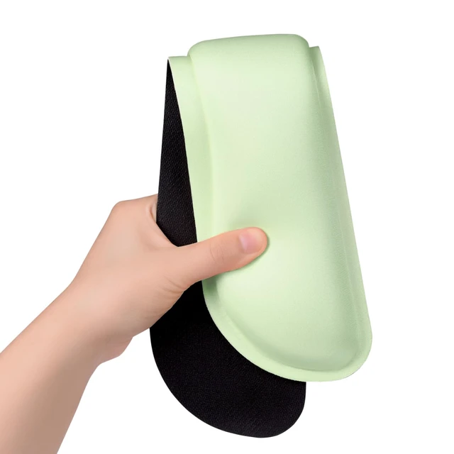 Alt view image 3 of 7 - Enlarge Keyboard Wrist Rest, Memory Foam Keyboard Wrist Cushion for Computer Desk Mats Support, Typing Pain Relief Ergonomic Mouse Pad Rests with Non-Slip Base for Gaming, Laptop, Lake Green