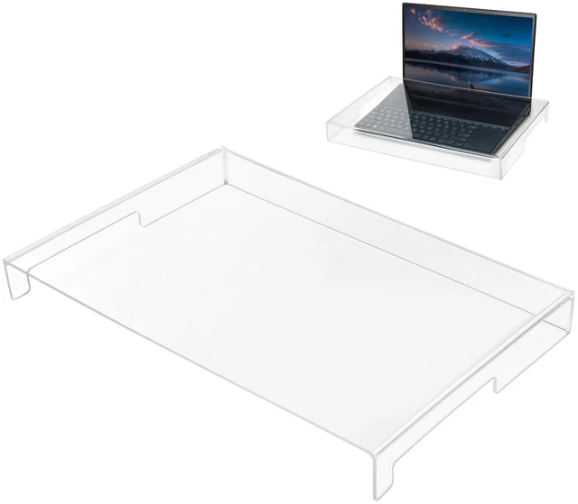 Main image of 15.6 Inch Laptop Clear Acrylic Keyboard Cover Waterproof Protector Spill Proof & Anti-Cat Anti-Dust Transparent Keyboard Protector Cover for Home School Office