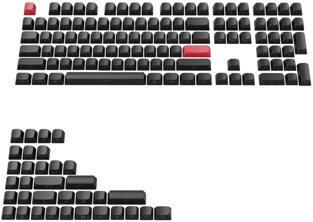 Main image of OSA Profile Double-Shot PBT Side-Printed Keycap Set, 141 Keys, MX Stem Compatible, Backlight Shine-Through Legend Fits ANSI 60%/65%/75%/TKL/96%/100% Layouts
