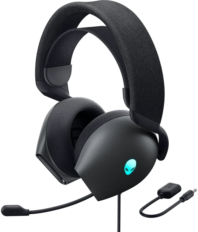 Main image of Wired Gaming Headset AW520H | HiRes Audio 2040kHz, Memory Foam Breathable Earpads, Dark Side of the Moon, Retractable Mic, 3.5mm to USB Adapter