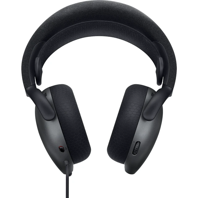 Alt view image 4 of 7 - Wired Gaming Headset AW520H | HiRes Audio 2040kHz, Memory Foam Breathable Earpads, Dark Side of the Moon, Retractable Mic, 3.5mm to USB Adapter