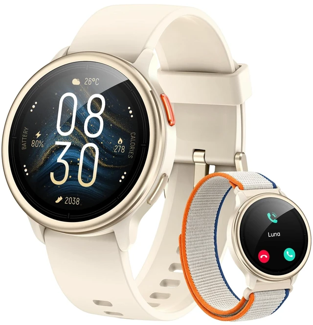 Main image of Smart Watch for Women, 1.27" HD Smartwatch (Answer/Make Calls) | Compatible iPhone/Samsung/Android, 120+ Sport Modes Fitness Tracker with Heart Rate/Sleep/Step Monitor, IP68 Waterproof
