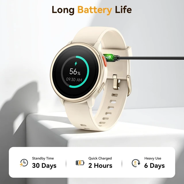 Alt view image 6 of 7 - Smart Watch for Women, 1.27" HD Smartwatch (Answer/Make Calls) | Compatible iPhone/Samsung/Android, 120+ Sport Modes Fitness Tracker with Heart Rate/Sleep/Step Monitor, IP68 Waterproof