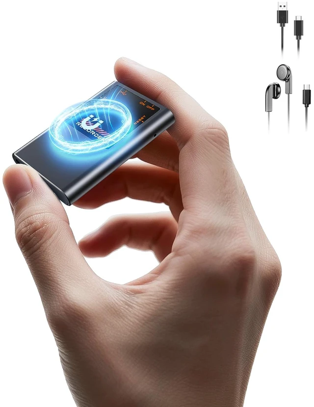 Main image of 72GB(8400H) Magnetic Voice Recorder, Voice Activation & AI Noise Reduction | HD Audio Recording Device, 8400 Hours Recording Files, Slide-To-Record, Dictaphone for Classes, Interviews, Meetings