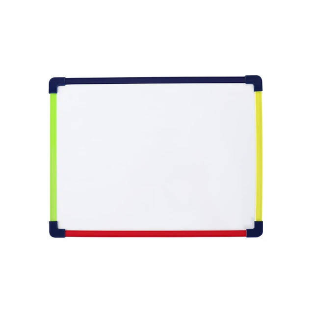 Alt view image 4 of 5 - Dry Erase Board, Magnetic Whiteboard with Lines and Frame, 2-Sided 9" x 12" | Handwriting Lines Front - Blank Back