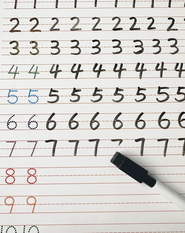 Alt view image 5 of 6 - Dry Erase Alphabet Tracing Board: Letter and Numbers Handwriting Practice for Kids Learning, Reusable Boards for Kindergarten and Preschool