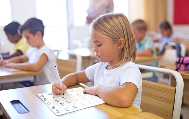 Alt view image 5 of 7 - Letter Tracing Board, Dry Erase Whiteboard with Erasers 10 Pack | Double Sided, Includes 10 Erasers, Dotted Guided Letters and Numbers for Ages 3 To 5