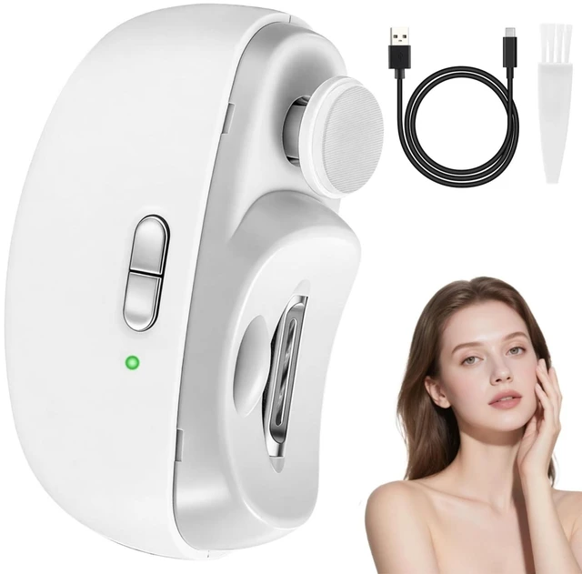 Main image of Automatic Electric Nail Clipper for Adults Seniors, 2-Speed Adjustable Smart Auto Nail Clipper Trimmer with Polisher & LED Light, Strong Power USB Rechargeable Toenail Fingernail Nail Cutter White