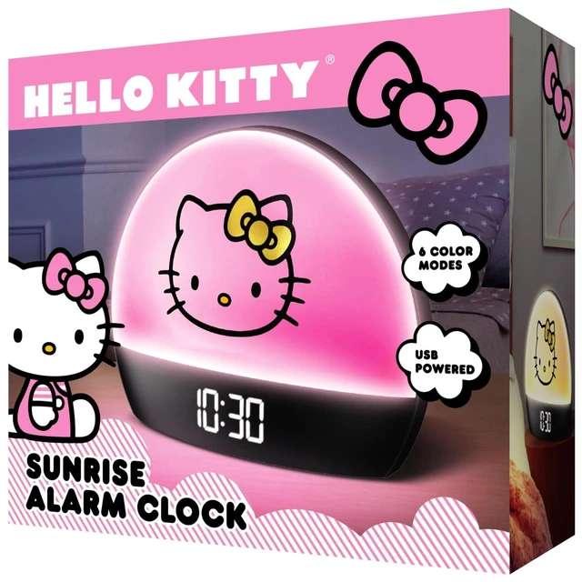 Alt view image 6 of 7 - Sunrise Alarm Clock - Multicolor Lights, USB Charging, LED Display, and Snooze Function