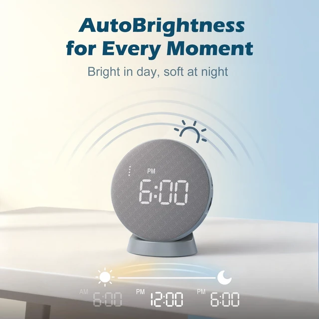 Alt view image 7 of 7 - Super Loud Vibrating Alarm Clock for Heavy Sleepers Adults Teens | strong vibration,cordless freedom, under-pillow bed shaker, rechargeable battery, auto-dim clock, portable for travel