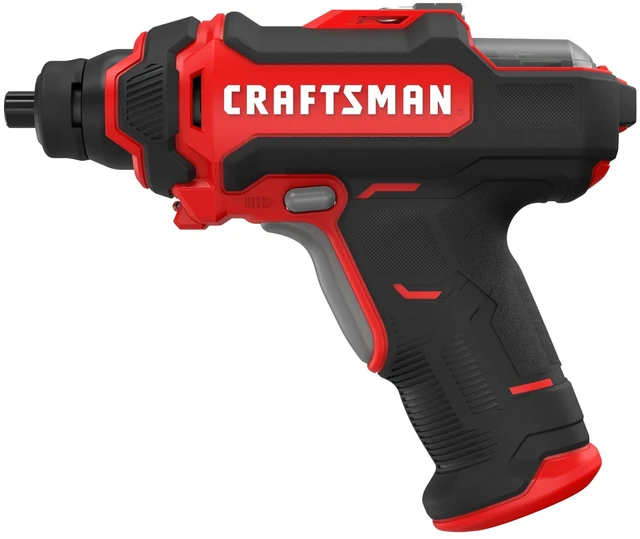 Alt view image 2 of 5 - 4V Cordless Screwdriver with Charger and Screwdriving Bits Included (CMHT6650C)