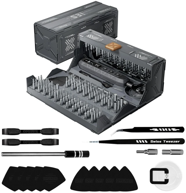Main image of Electric Screwdriver Set, 181 in 1 Cordless Screwdriver, 3 Torque | Precision Repair Tool Kit, Magnetic CR-V Bits, Type-C, Powerful Battery, for Phone, Laptop, Camera, Watch, Computer