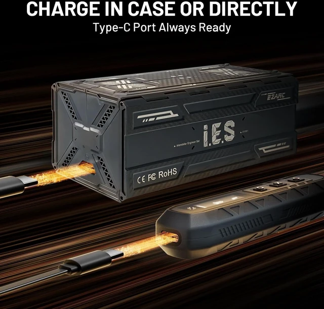 Alt view image 4 of 7 - Electric Screwdriver Set, 181 in 1 Cordless Screwdriver, 3 Torque | Precision Repair Tool Kit, Magnetic CR-V Bits, Type-C, Powerful Battery, for Phone, Laptop, Camera, Watch, Computer