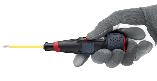 Alt view image 5 of 7 - Electric Ball Grip Screwdriver Plus 3 Stage Switching Mode, 1 Bit Included, Electric Ball Plus 220USB-P1