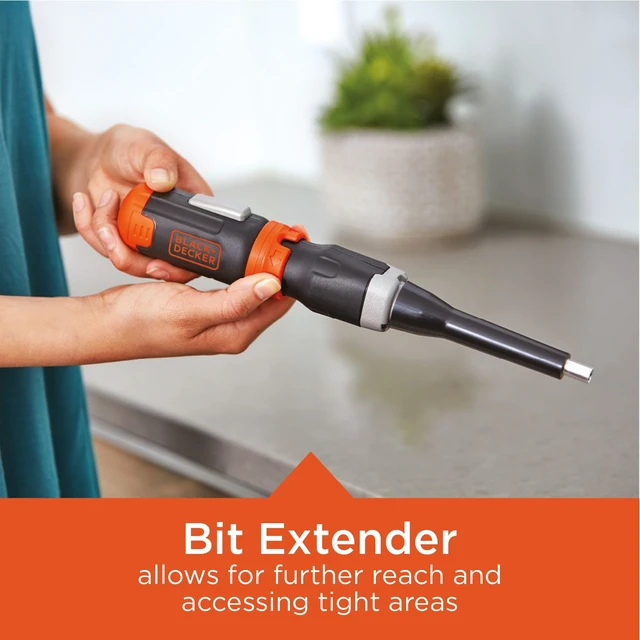 Alt view image 4 of 7 - Cordless Screwdriver, Alkaline (BCF601AA)