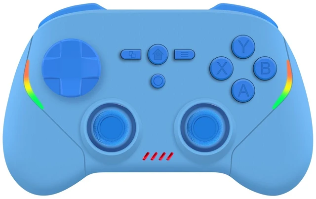 Main image of Mobile Gaming Controller, Wireless Game Controller for iPad/Tablet/iPhone/Android/Switch/Switch 2/Lite/OLED/PC, Handheld Gamepad with Hall Effect Joysticks/Triggers/6-Axis Gyro - Blue