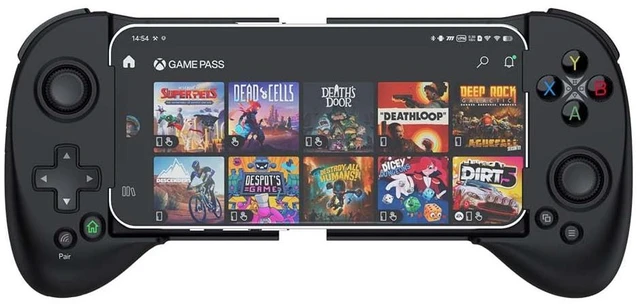 Main image of Mobile Game Controller for iphone/Android with PHONE CASE Support, Bluetooth Wireless Gamepad - PS Remote Play, Xbox Cloud, Steam Link, GeForce NOW, MFi Arcade Games-Long Battery Life