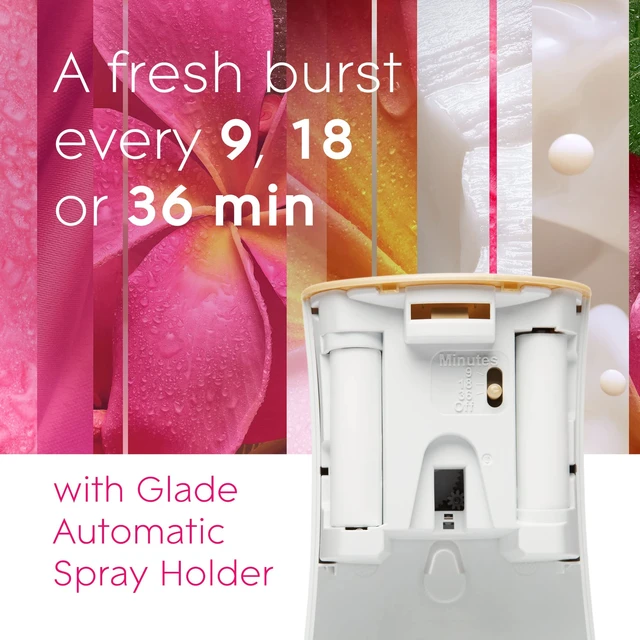 Alt view image 4 of 7 - Automatic Spray Refill, Air Freshener for Home and Bathroom, Tropical Blossoms, 6.2 Oz, 3 Count