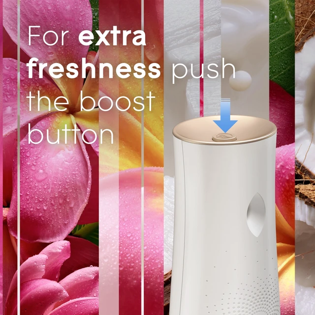 Alt view image 7 of 7 - Automatic Spray Refill, Air Freshener for Home and Bathroom, Tropical Blossoms, 6.2 Oz, 3 Count