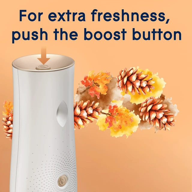 Alt view image 7 of 7 - Automatic Spray Refill, Air Freshener for Home and Bathroom, Cashmere Woods, 6.2 Oz, 2 Count
