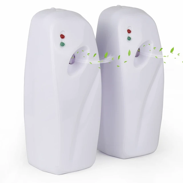 Main image of Automatic Air Freshener Spray Dispenser 2-Pack,Wall Mounted/Free Standing Automatic Air Fresheners for Home and Commercial Use,Automatic Spray Dispenser Adjustable Scent Release Setting