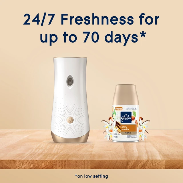 Alt view image 4 of 7 - Automatic Spray Refill, Air Freshener for Home and Bathroom, Vanilla Caramel Twist, 6.2 Oz