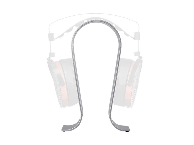 Alt view image 3 of 5 - Headphone Stand - Silver, Full Aluminum Construction, Solid and Stable, Fits Most Headphones