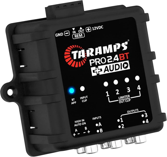 Alt view image 3 of 7 - PRO 2.4BT + Audio DSP Bluetooth Audio Processor for Car Audio | Bluetooth DSP with music streaming, Android & iOS control, RCA and High-Level inputs for factory or custom systems.