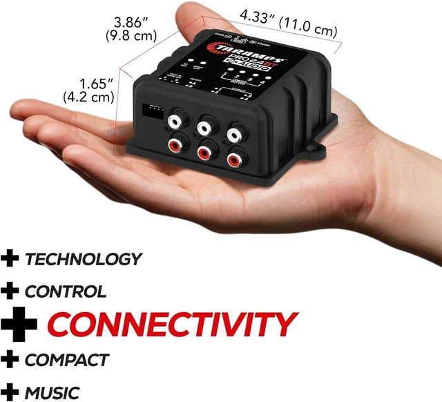 Alt view image 7 of 7 - PRO 2.4BT + Audio DSP Bluetooth Audio Processor for Car Audio | Bluetooth DSP with music streaming, Android & iOS control, RCA and High-Level inputs for factory or custom systems.