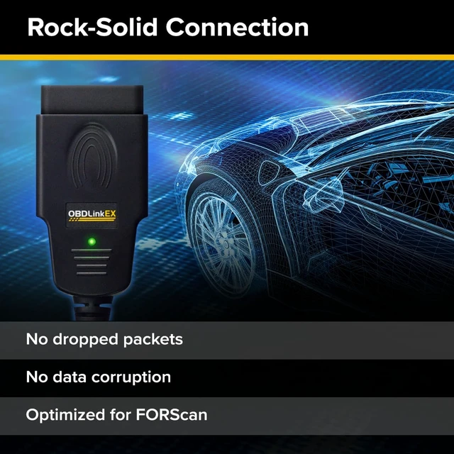 Alt view image 6 of 6 - EX FORScan OBD Adapter