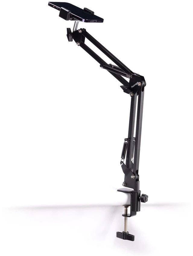 Main image of Flexible Phone Holder with Clamp Photo Album Scanning Stand | Steady Shots. Better Scans