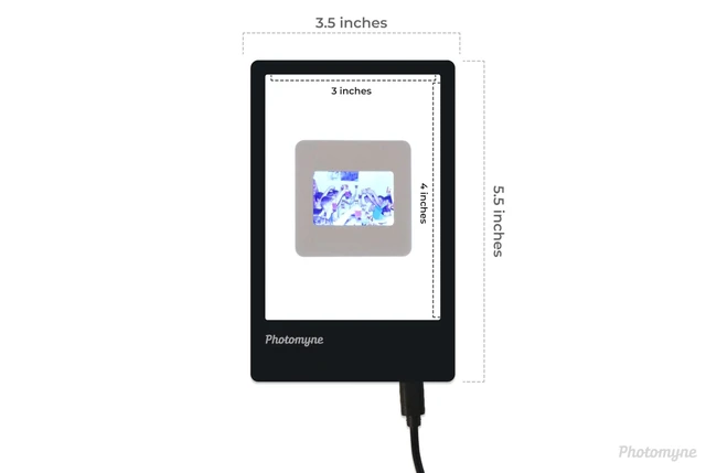 Alt view image 2 of 6 - A7 Mini Light Pad Slide & Film Negative Scanning Viewer | Big Clarity. Compact Size
