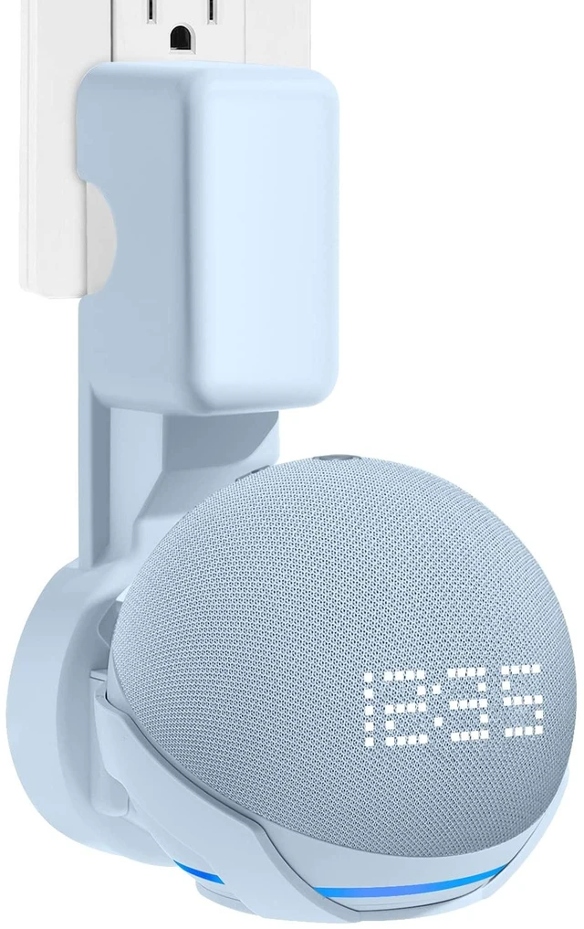 Main image of Wall Mount Holder for Echo Dot 5th Generation, Cloud Blue