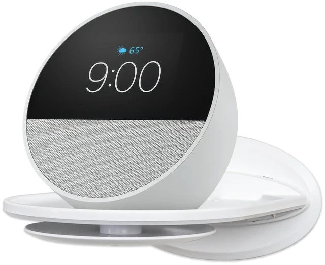 Main image of Wall Mount Shelf, Compatible with Echo Spot, Echo Pop, Echo Dot, HomePod Mini, Google Home, with Cord Storage, Easy Installation, Fits Devices up to 10lbs