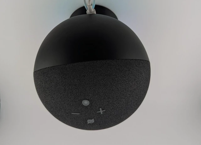 Alt view image 3 of 7 - Ceiling Mount Kit for Echo® 4th Gen Ceiling Adapter for Alexa Smart Speaker