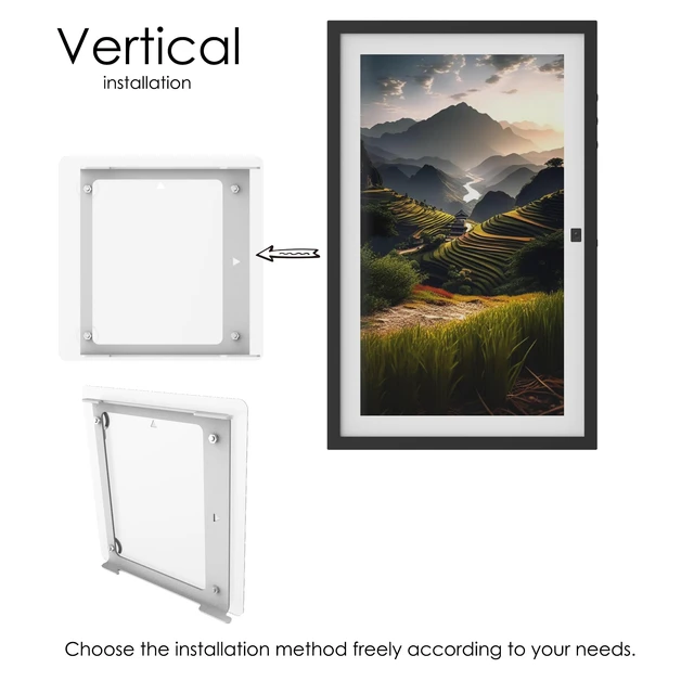 Alt view image 5 of 7 - Adhesive Tape for Echo Shows wall Mount Stand,Avoid Drilling Stuff Through the wall.It Won't Damage Your Tiles, Smooth Walls or Glass Walls.