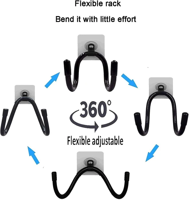 Alt view image 3 of 7 - 1Pack Wall Mount Bracket - Adjustable Size - Great for Echo Dot (1st, 2nd, 3rd Gen) - No Echo Speaker - No Drilling