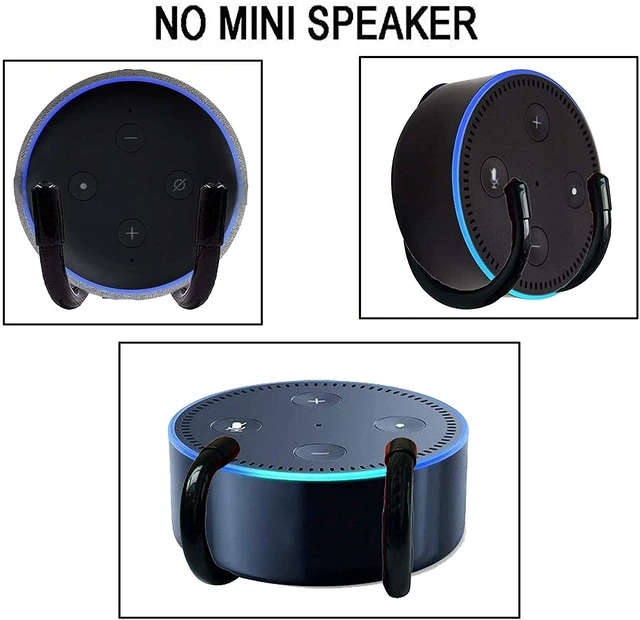 Alt view image 6 of 7 - 1Pack Wall Mount Bracket - Adjustable Size - Great for Echo Dot (1st, 2nd, 3rd Gen) - No Echo Speaker - No Drilling
