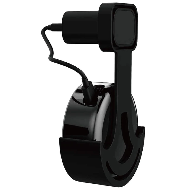 Alt view image 2 of 7 - Wall Mount Holder for UK Google Mini & Dot 2 - Smart Home Outlet Wall Mount Stand for Dot 2nd Generation Speaker Holder with Charging Cord Cable, Space Saving Accessories Without Messy Wires