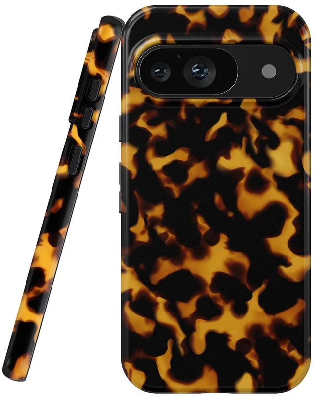 Main image of for Google Pixel 9/9 Pro Case Tortoise Shell | Shockproof Design Protective Slim Stylish TPU Durable Phone Cover Case for Women Men