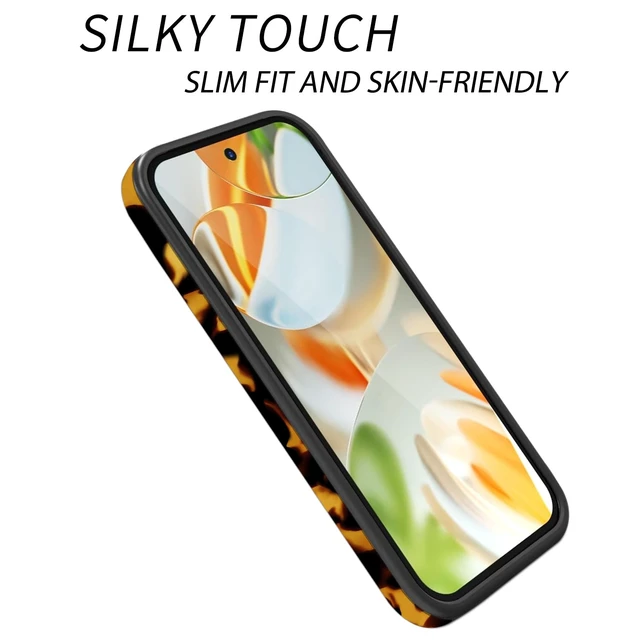 Alt view image 5 of 7 - for Google Pixel 9/9 Pro Case Tortoise Shell | Shockproof Design Protective Slim Stylish TPU Durable Phone Cover Case for Women Men