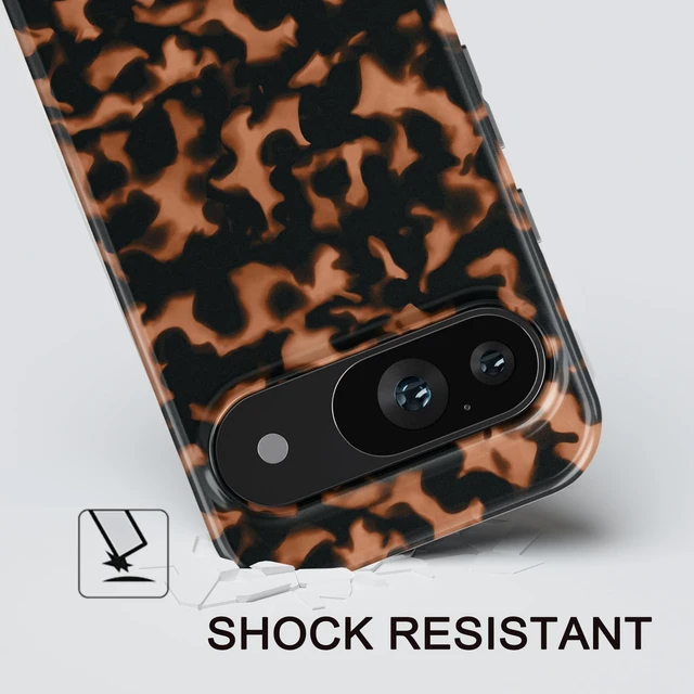 Alt view image 6 of 7 - Compatible with Google Pixel 10/10 Pro Case (Turtle Shell) | 2 in 1 Phone Case Slim Heavy Duty Protection Hybrid Hard PC Soft Silicone Rugged Bumper Antiscratch Protective