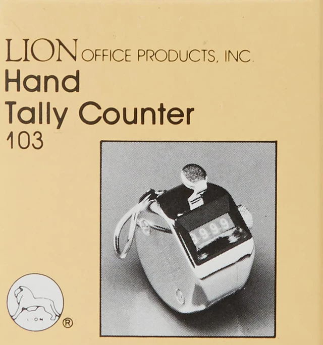 Alt view image 2 of 5 - Pro-Line Heavy Duty Hand-Held Tally Counter, 1 Tally Counter (103)