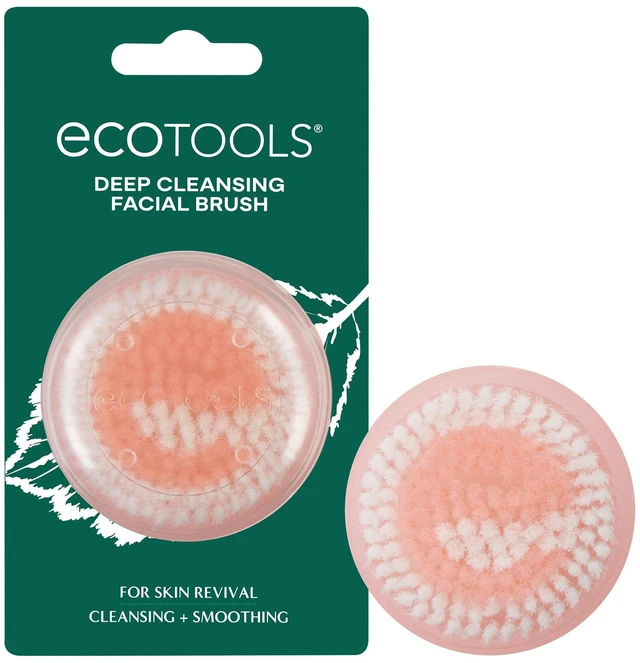 Main image of Deep Cleansing Facial Brush, Manual Facial Cleansing Brush | Exfoliates and deeply cleanses, remove makeup and dry skin, face brush for cleansing, color may vary