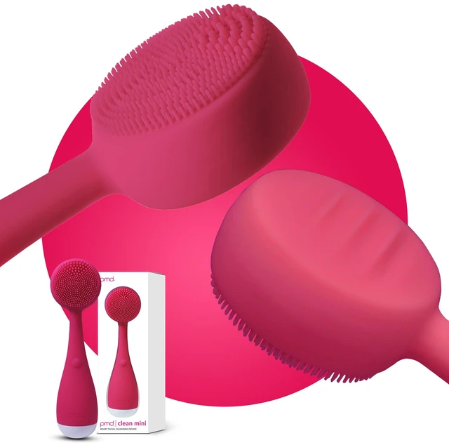 Main image of Clean Mini - Electric Facial Cleansing Brush, Smart Facial Device with Silicone Brush & Anti-Aging Massager