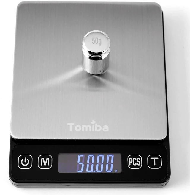 Main image of 500g Precision Digital Pocket Scale, 0.01g Resolution, Includes a Calibration Weight