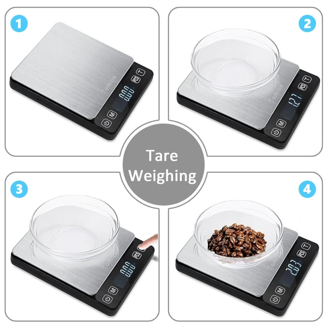 Alt view image 4 of 7 - 500g Precision Digital Pocket Scale, 0.01g Resolution, Includes a Calibration Weight